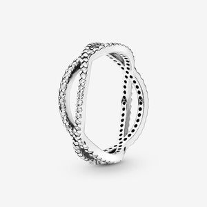 Pandora Jewelry - Pandora Crossing Bands Ring Pandora Jewelry - Pandora Crossing Bands Ring